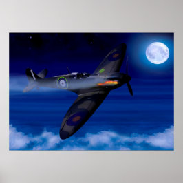 Póster Spitfire Chegando em casa