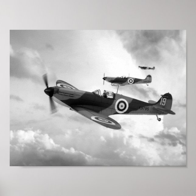 Poster Spitfire Mk I (Frente)