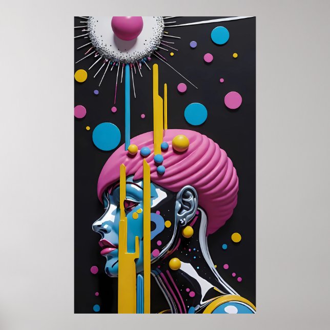 Poster Splicing to Future - Ken Gage Art (Frente)