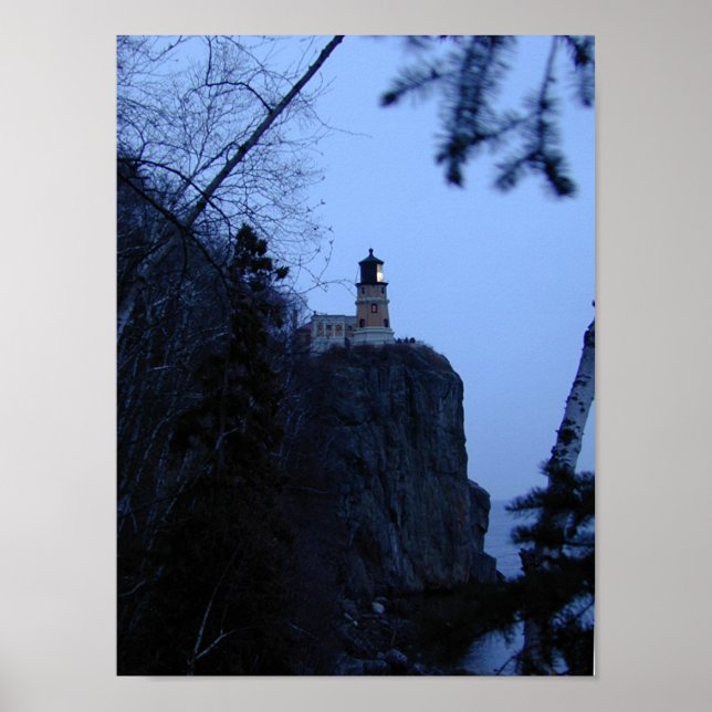 Póster Split Rock Lighthouse at Dusk (Frente)