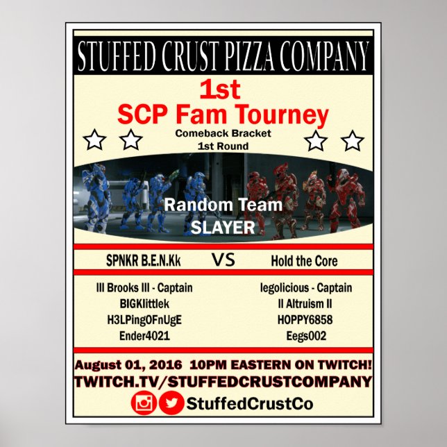 Póster SPNKR B.E.N.Kk vs Segure o Núcleo (Frente)