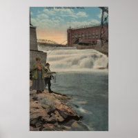 Spokane, WA - Pesca de Casais em Queda Inferior