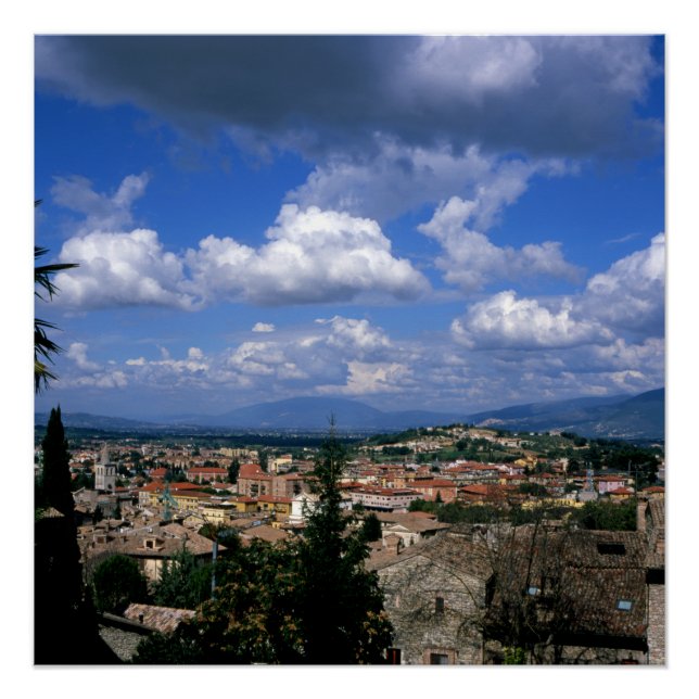 Póster Spoleto Úmbria Itália (Frente)