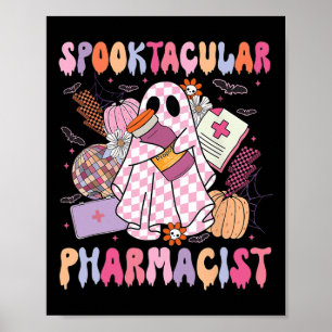 Poster Spooktacular Farmacêutico Farmacopeia Semana Spook