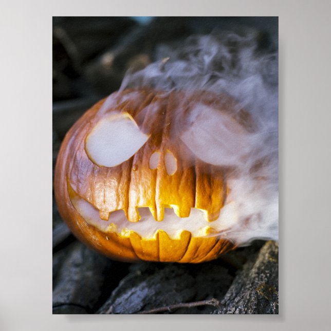Poster Spooky Jack-o-lantern (Frente)