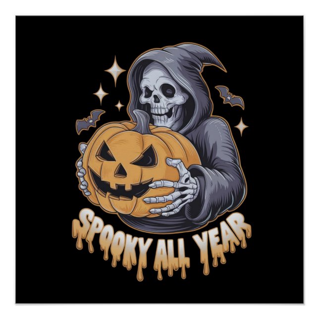 PÓSTER SPOOKY O ANO TODO (Frente)
