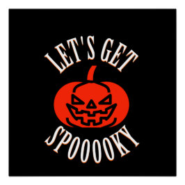 Póster Spooky One Birthday