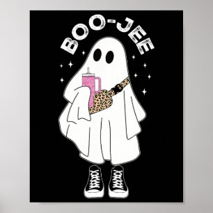 Poster Spooky Season Cute Ghost Halloween Costume Boujee