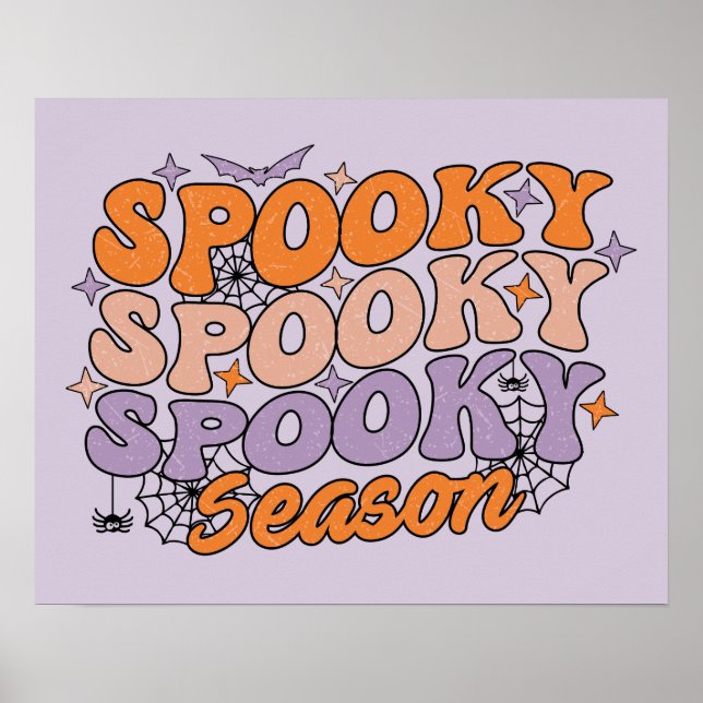 Poster Spooky Spooky Season (Frente)