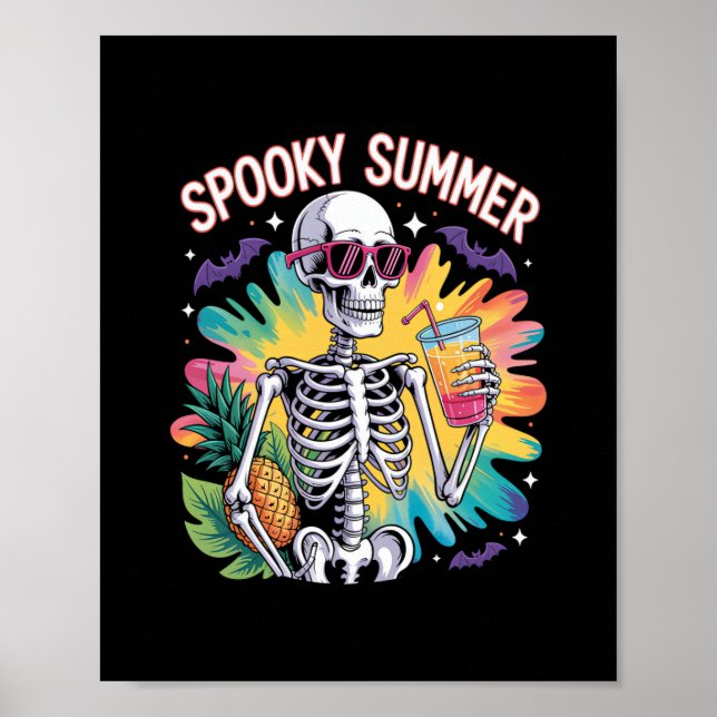 Poster Spooky Summer Beach Vacation (Frente)