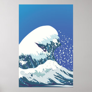 Póster Spray Oceano