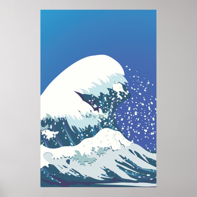 Póster Spray Oceano (Frente)