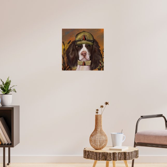 Poster Springer Spaniel Inglês (Sala de Estar 3)