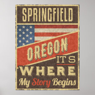 Poster Springfield Oregon