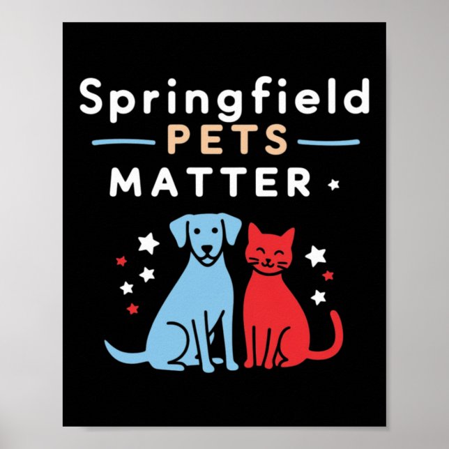 Poster Springfield Pets - Mostre O Seu Amor Pelo Pets Sti (Frente)