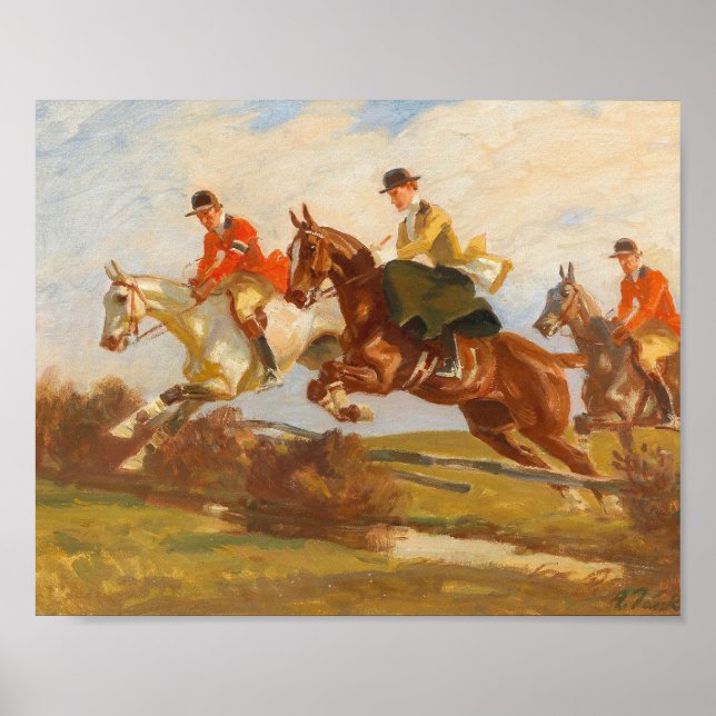 Poster Springreiter | Angelo Jank (Frente)