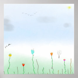 Poster Spring's a-comin'