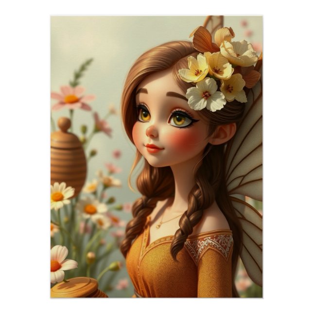 Póster Springtime Fairy Art (Frente)
