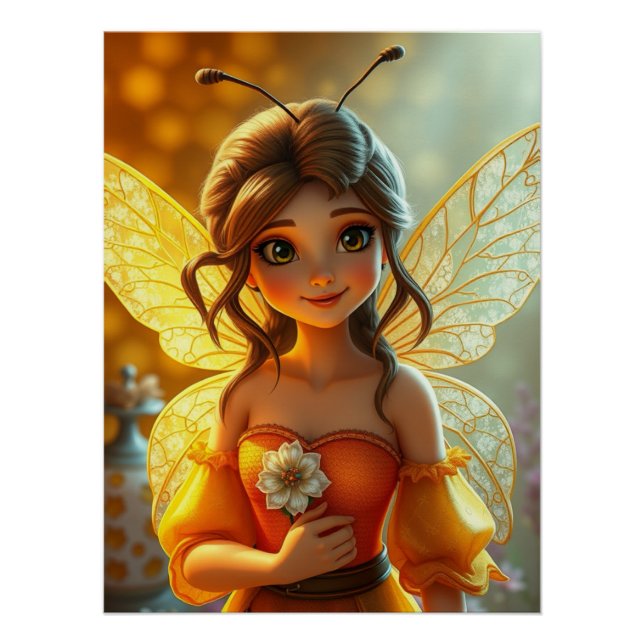Póster Springtime Fairy Art (Frente)