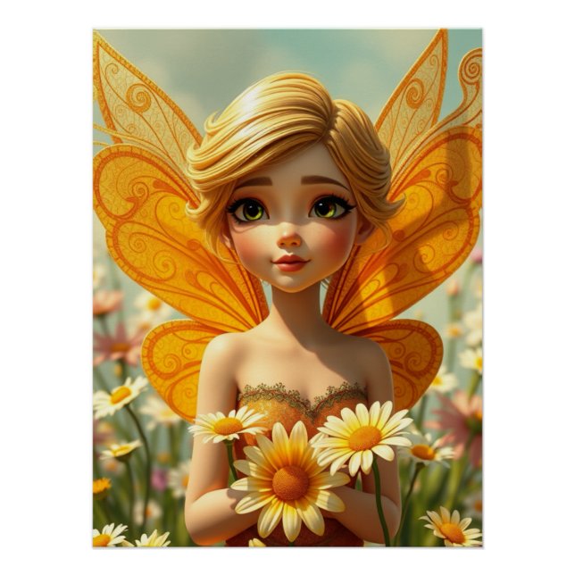 Póster Springtime Fairy Art (Frente)