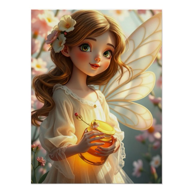 Póster Springtime Fairy Art (Frente)
