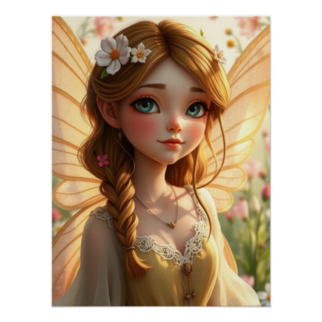 Póster Springtime Fairy Art (Frente)