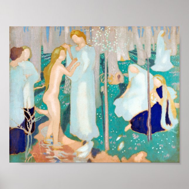 Poster Springtime, Maurice Denis (Frente)