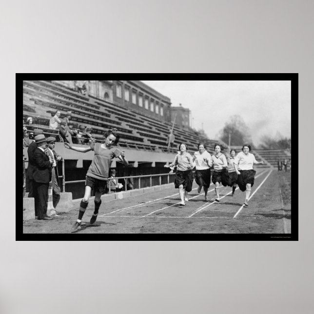 Póster Sprint Champ Track 1925 (Frente)