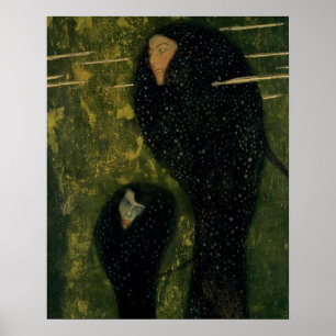 Póster Sprites de água, 1899 (óleo em canvas)