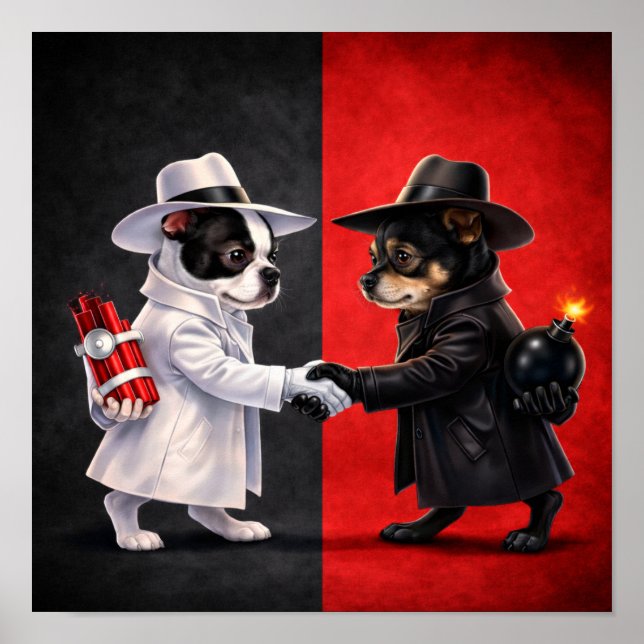 Poster "Spy vs. Spy" (1) (Frente)