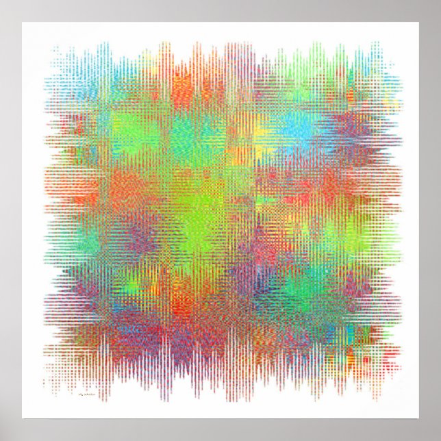 Poster square abstract (Frente)