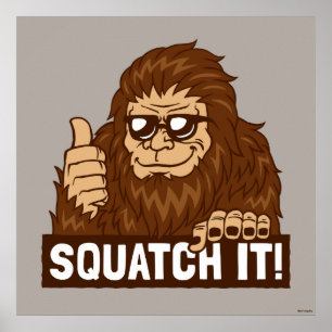 Poster Squatch ele