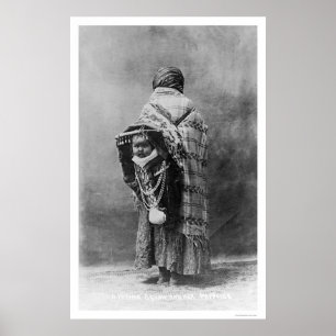 Poster Squaw 1910 de Papoose & de Yakama