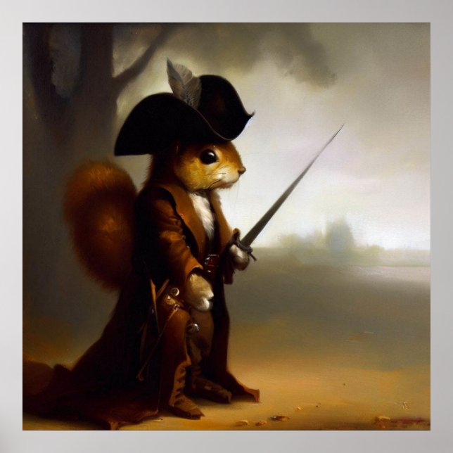 Poster Squirrel Highwayman (Frente)