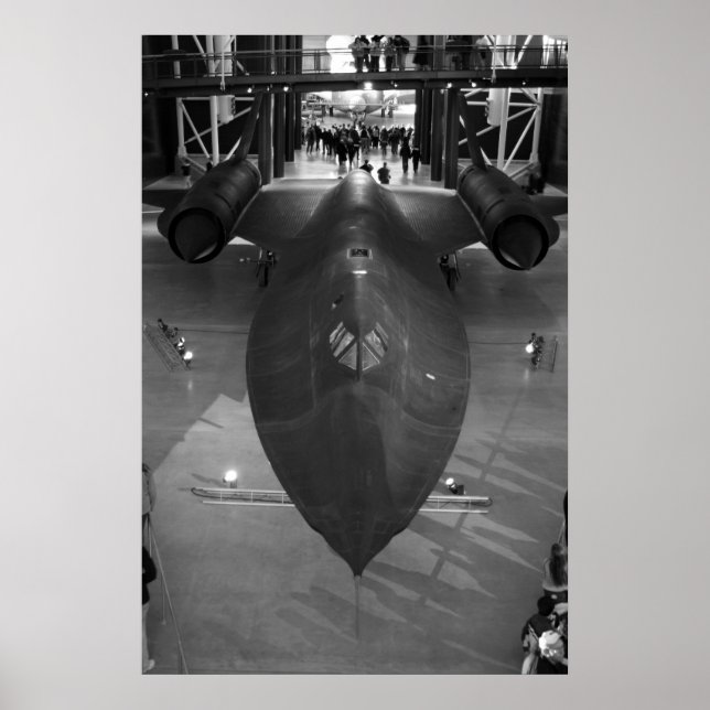 PÓSTER SR71 B&W (Frente)