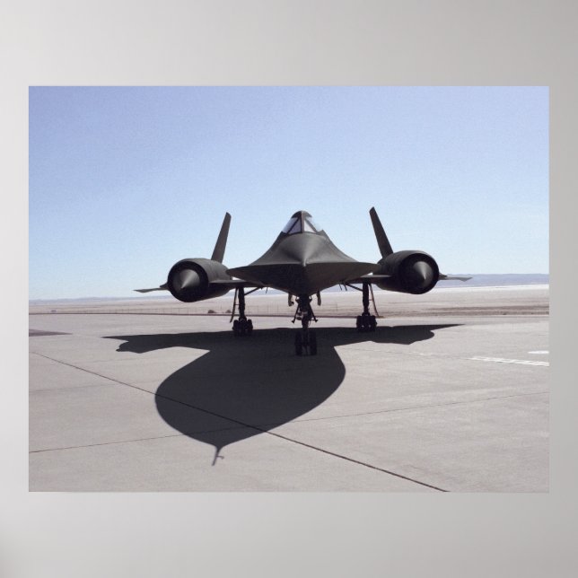 POSTER SR-71 Blackbird (Frente)