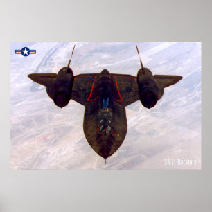POSTER SR-71 BLACKBIRD