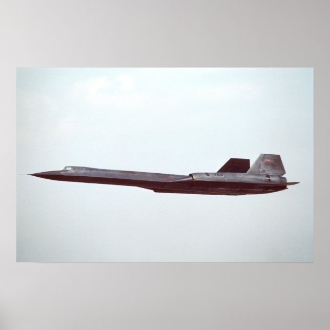 Póster SR-71 Blackbird (Frente)