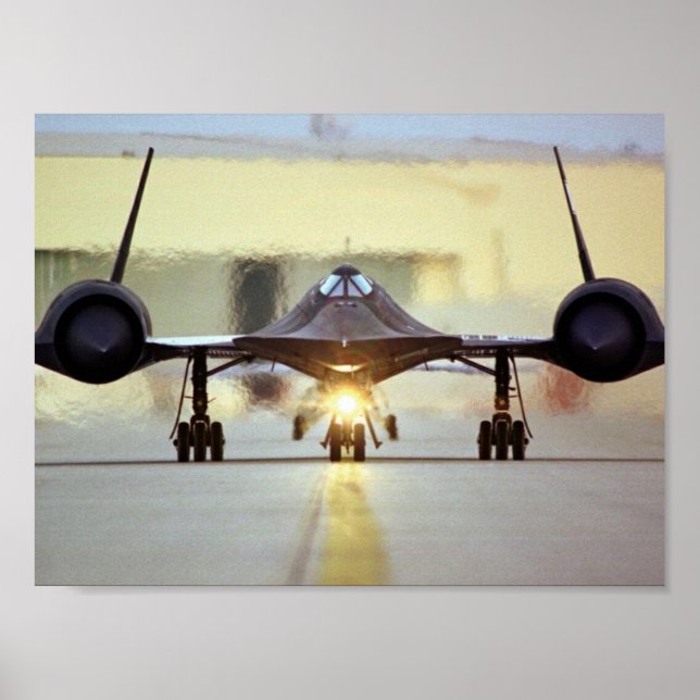 POSTER SR-71 Blackbird (Frente)
