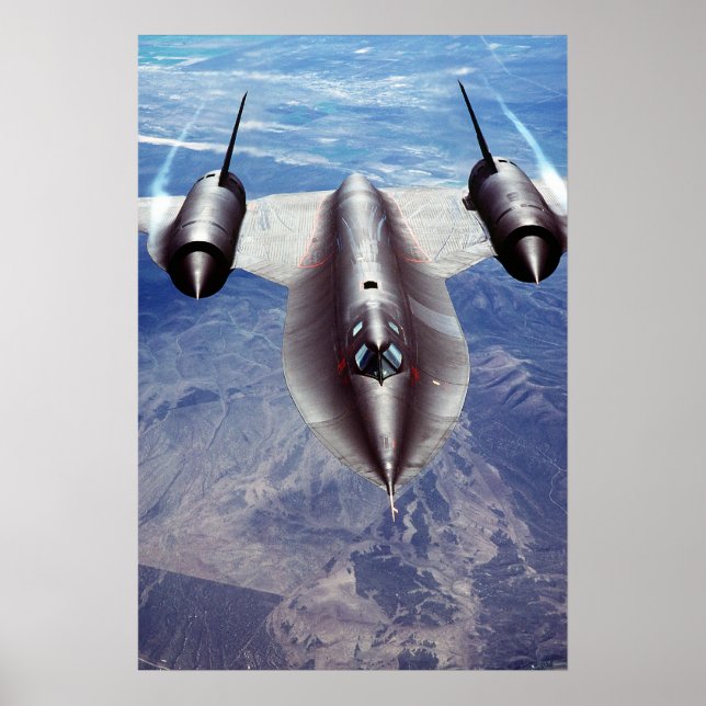 Póster SR-71 Blackbird (Frente)