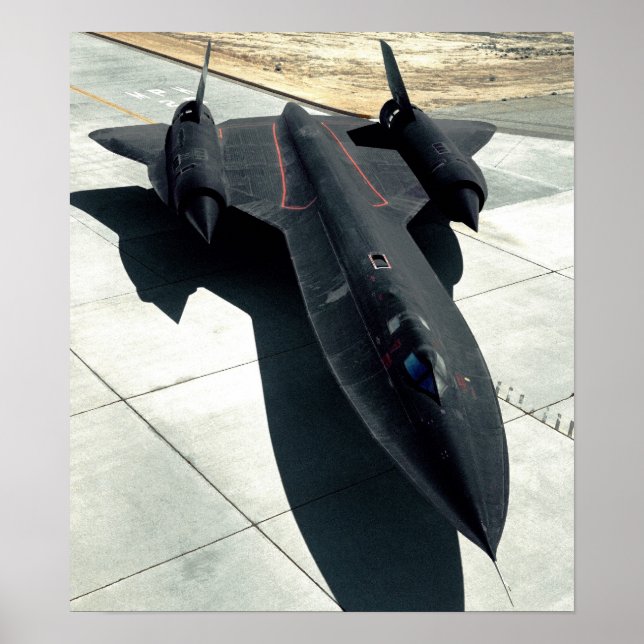 POSTER SR 71 Blackbird (Frente)