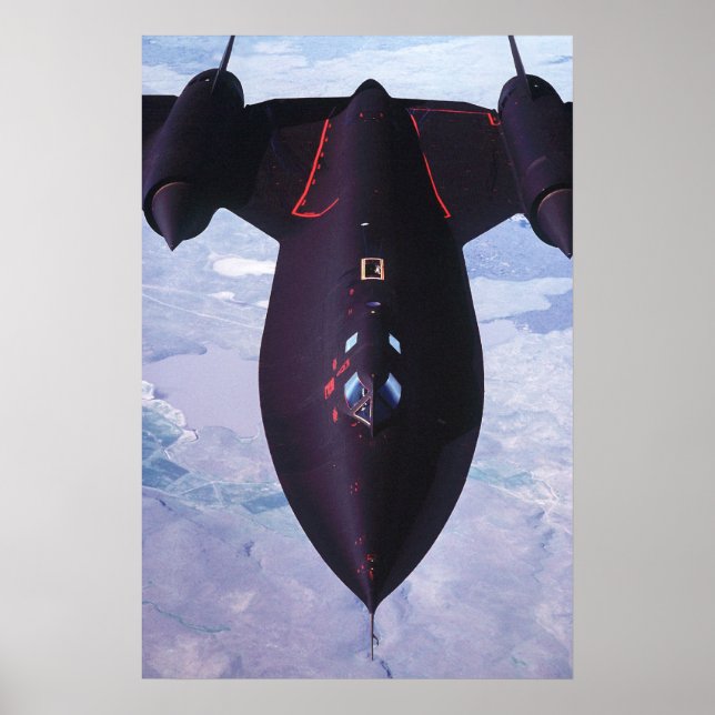 Póster SR-71 Blackbird (Frente)