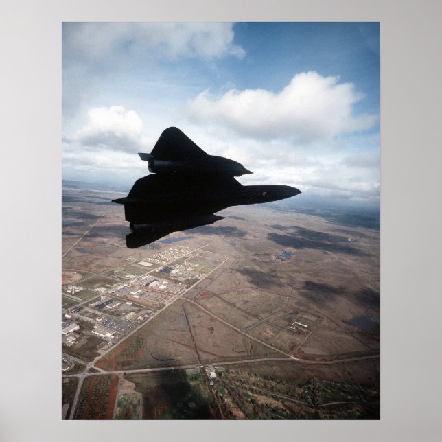 Póster SR-71 Blackbird (Frente)