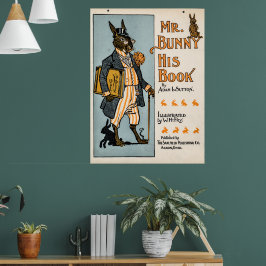 Poster Sr. Bunny, seu livro - Adam L. Sutton