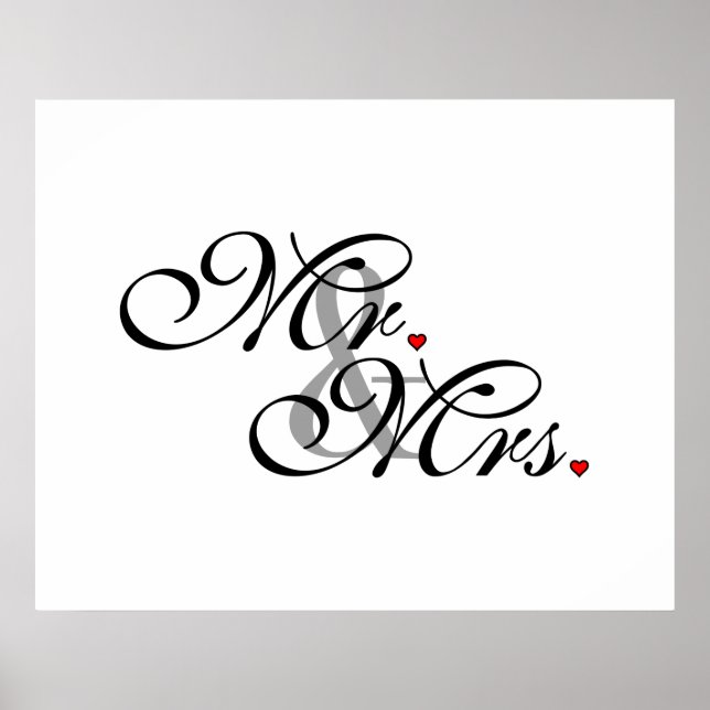 Póster Sr. e Sra. Marido Esposam Sua Nova Semana (Frente)