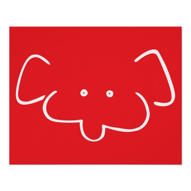 Póster Sr Elefante (Frente)