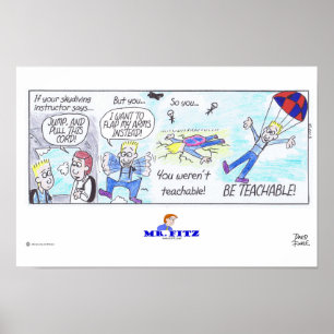 Poster Sr. Fitz: Seja 2 Teachable - Skydiving!