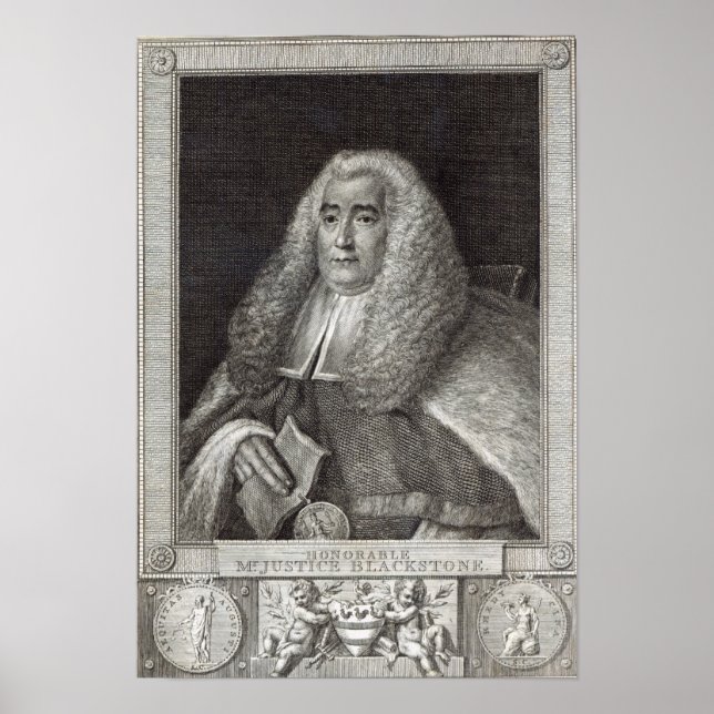 Poster Sr. Justice Blackstone (Frente)