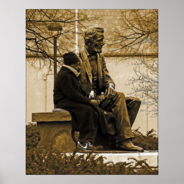 Póster Sr. Lincoln, Temos Um Novo Presidente... (Frente)