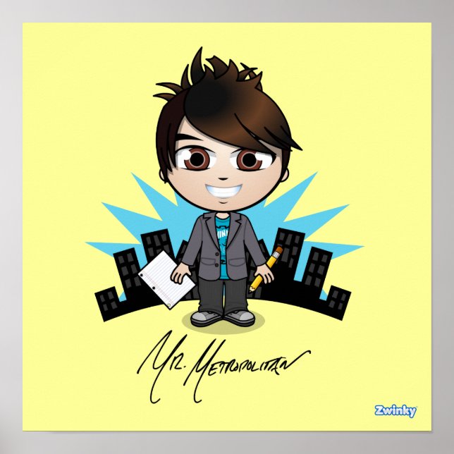 poster "Sr. Metropolitan" (Frente)